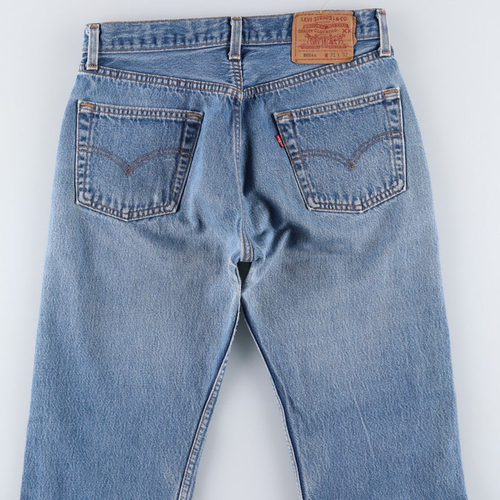 90'S Levi's 501-0000 Straight Denim Pants Made in USA Men's W30 Vintage cotton blue type Vintage Second Hand