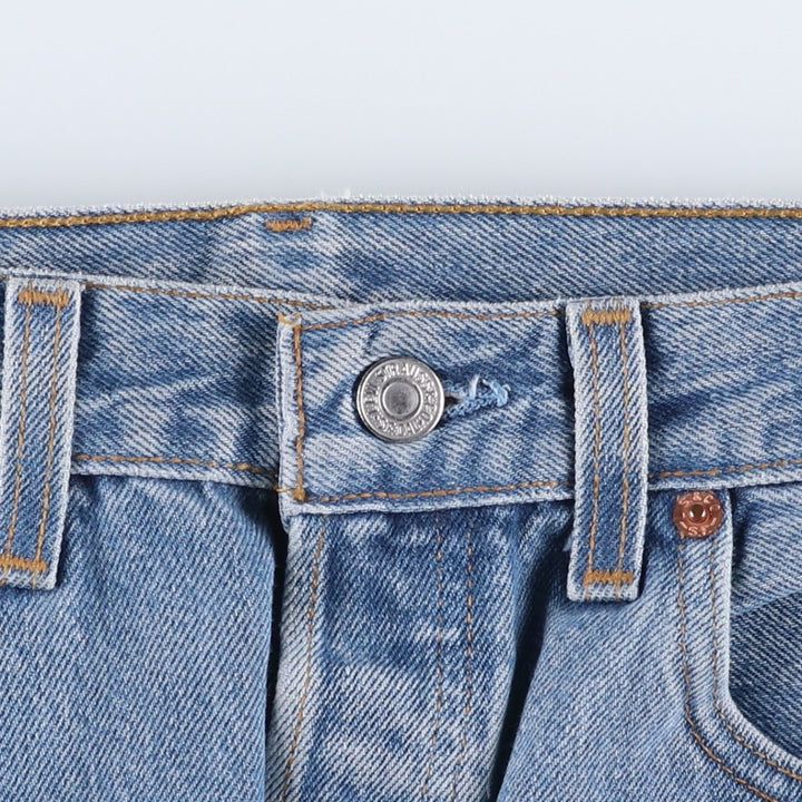 1990'S Levi's 501-0118 Straight Denim Pants, Made in USA, Men's Size W33 (approx.), Vintage cotton blue type Vintage Second Hand