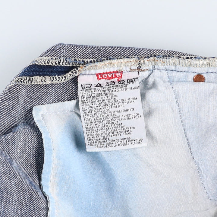 90'S Levi's 501-0114 Straight Denim Pants Made in USA Men's W31 Vintage cotton blue type Vintage Second Hand