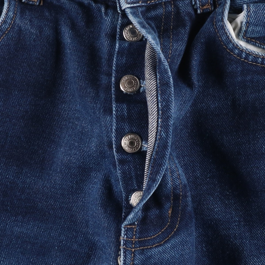 90'S Levi's 501-0114 Straight Denim Pants Made in USA Men's W31 Vintage cotton blue type Vintage Second Hand