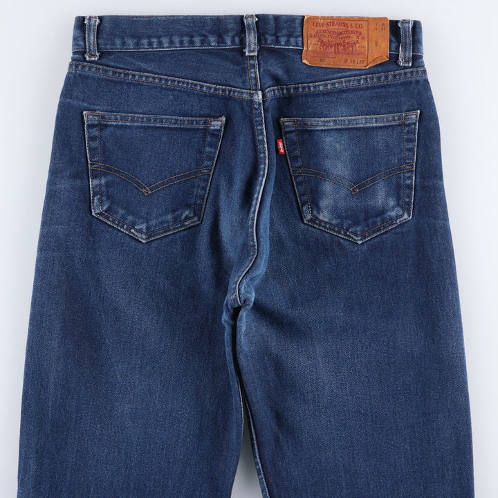 90'S Levi's 501-0114 Straight Denim Pants Made in USA Men's W31 Vintage cotton blue type Vintage Second Hand