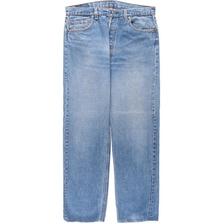 90'S Levi's 501-0115 Straight Denim Pants Made in USA Men's W35 Vintage cotton blue type Vintage Second Hand
