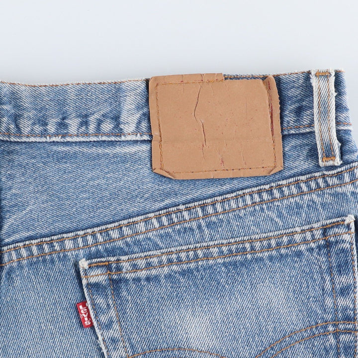 90'S Levi's 501-0115 Straight Denim Pants Made in USA Men's W35 Vintage cotton blue type Vintage Second Hand