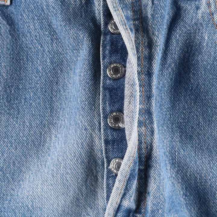 90'S Levi's 501-0115 Straight Denim Pants Made in USA Men's W35 Vintage cotton blue type Vintage Second Hand