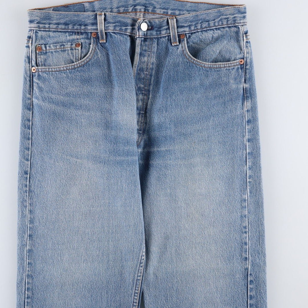 90'S Levi's 501-0115 Straight Denim Pants Made in USA Men's W35 Vintage cotton blue type Vintage Second Hand