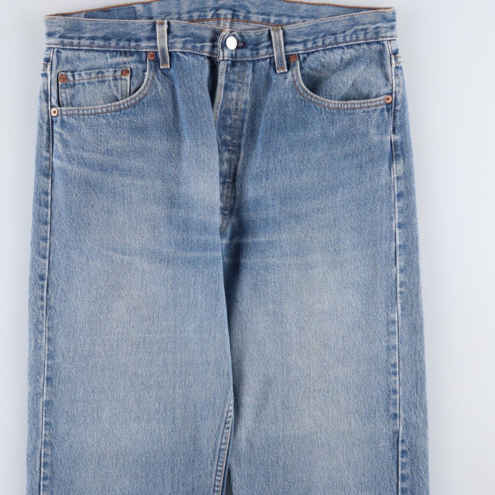 90'S Levi's 501-0115 Straight Denim Pants Made in USA Men's W35 Vintage cotton blue type Vintage Second Hand
