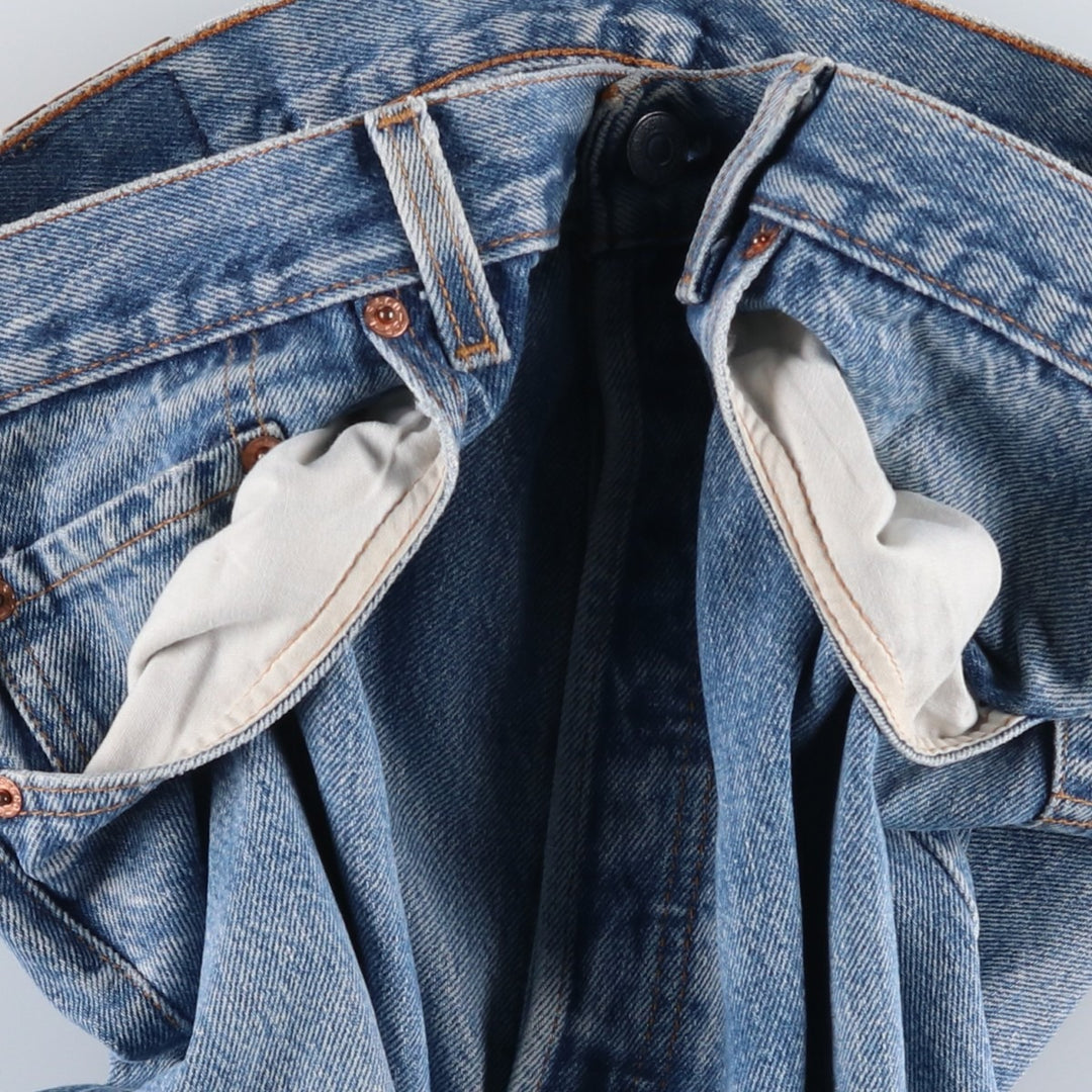 90'S Levi's 501-0115 Straight Denim Pants Made in USA Men's W35 Vintage cotton blue type Vintage Second Hand