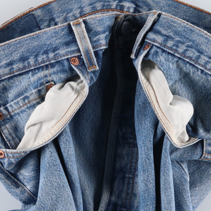 90'S Levi's 501-0115 Straight Denim Pants Made in USA Men's W35 Vintage cotton blue type Vintage Second Hand