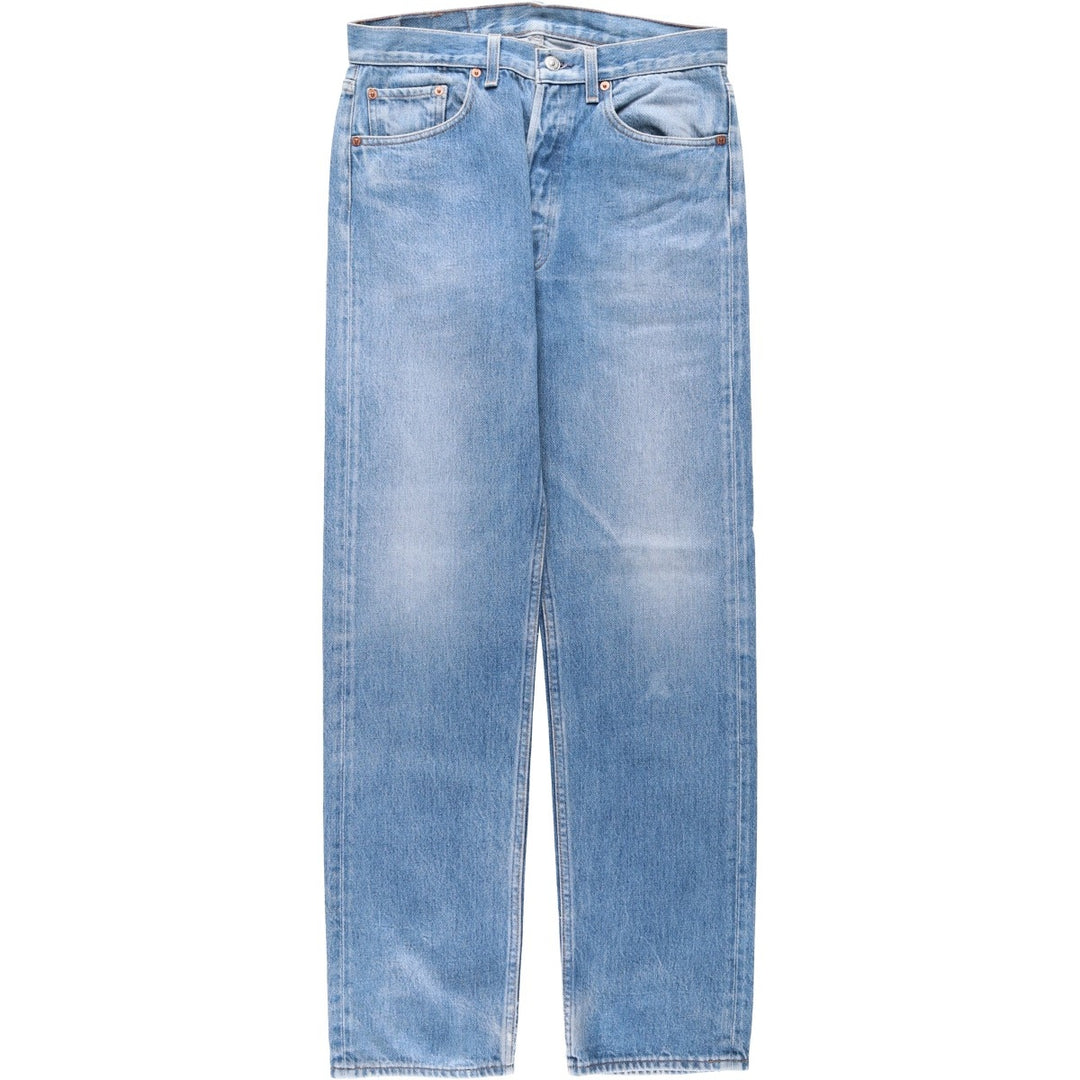 1990'S Levi's 501-5900 Straight Denim Pants, Made in USA, Men's Size W31 (approx.), Vintage cotton blue type Vintage Second Hand