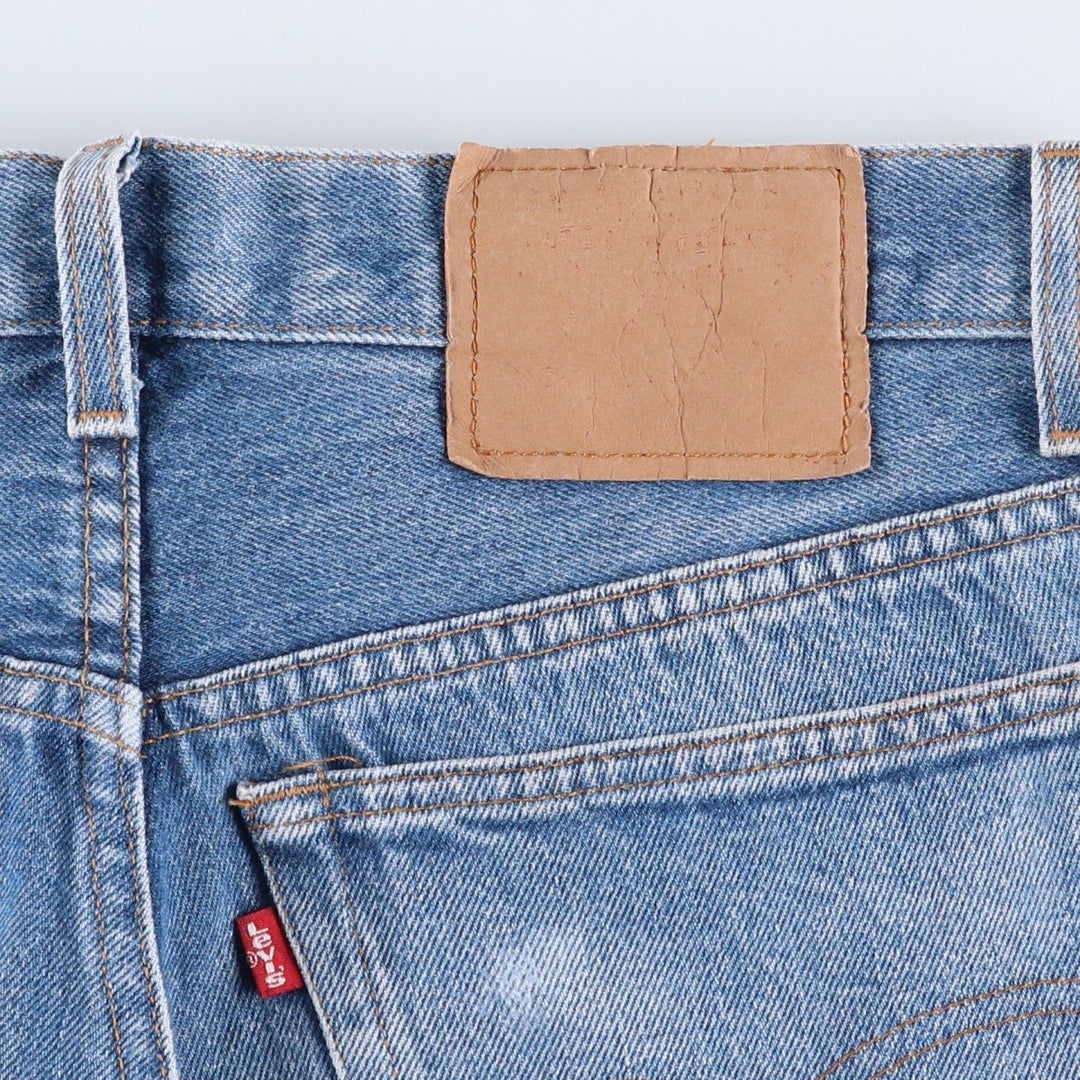 1990'S Levi's 501-5900 Straight Denim Pants, Made in USA, Men's Size W31 (approx.), Vintage cotton blue type Vintage Second Hand