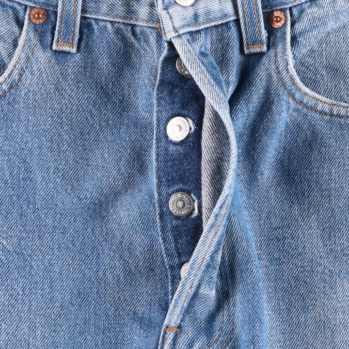 1990'S Levi's 501-5900 Straight Denim Pants, Made in USA, Men's Size W31 (approx.), Vintage cotton blue type Vintage Second Hand
