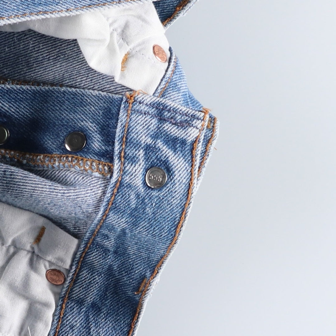1990'S Levi's 501-5900 Straight Denim Pants, Made in USA, Men's Size W31 (approx.), Vintage cotton blue type Vintage Second Hand