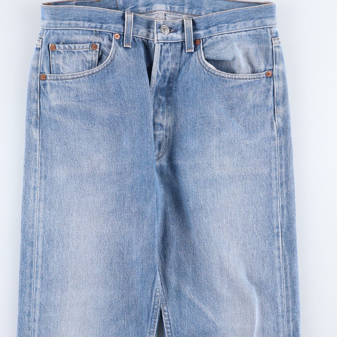 1990'S Levi's 501-5900 Straight Denim Pants, Made in USA, Men's Size W31 (approx.), Vintage cotton blue type Vintage Second Hand