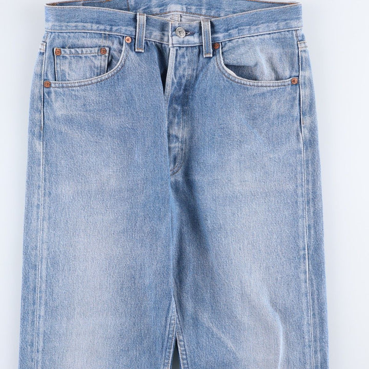 1990'S Levi's 501-5900 Straight Denim Pants, Made in USA, Men's Size W31 (approx.), Vintage cotton blue type Vintage Second Hand