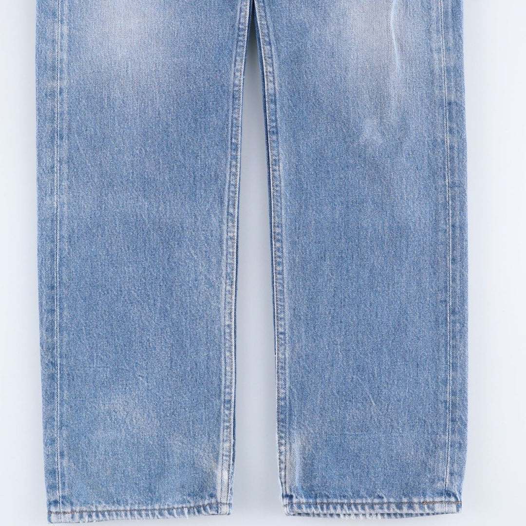 1990'S Levi's 501-5900 Straight Denim Pants, Made in USA, Men's Size W31 (approx.), Vintage cotton blue type Vintage Second Hand