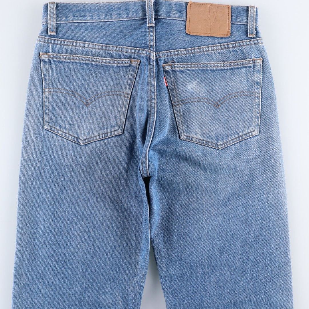 1990'S Levi's 501-5900 Straight Denim Pants, Made in USA, Men's Size W31 (approx.), Vintage cotton blue type Vintage Second Hand