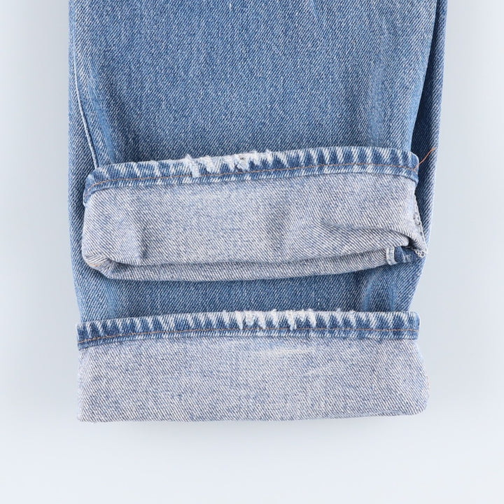 1990'S Levi's 501-5900 Straight Denim Pants, Made in USA, Men's Size W31 (approx.), Vintage cotton blue type Vintage Second Hand