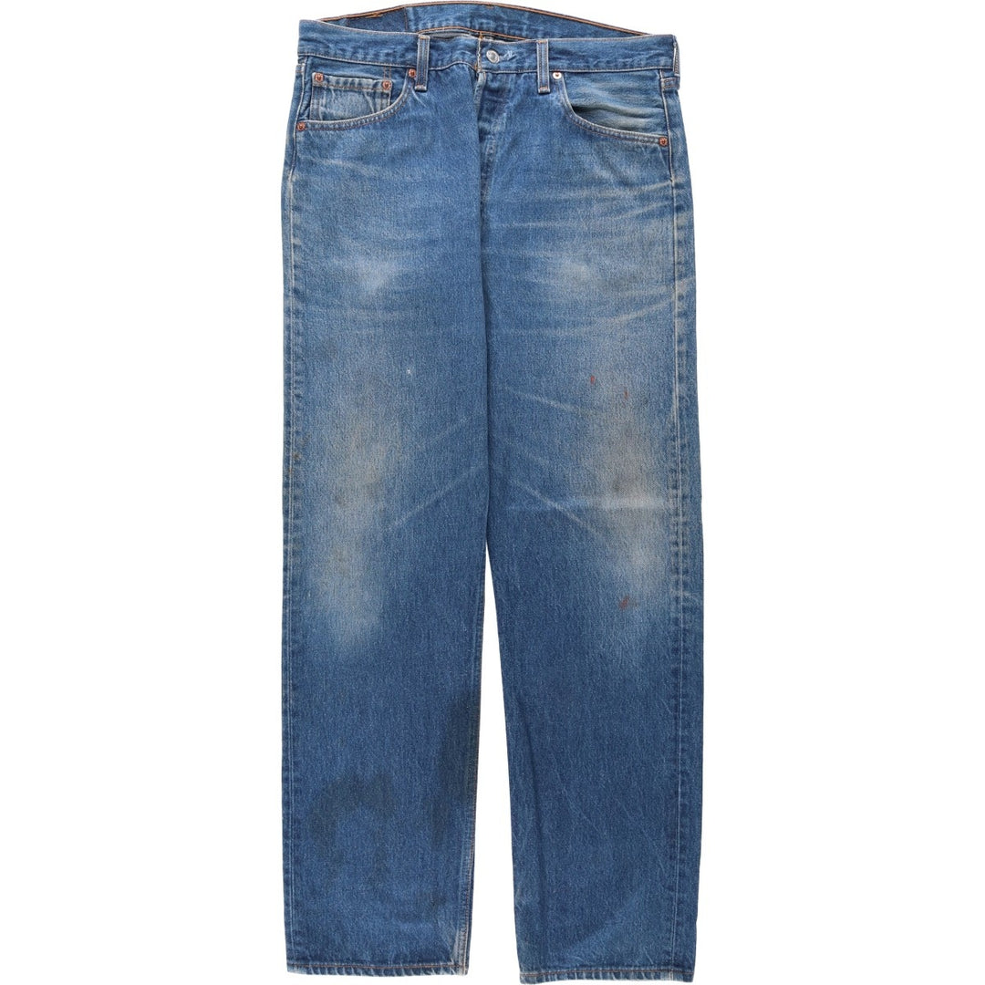 90'S Levi's 501-0000 Straight Denim Pants Made in USA Men's W34 Vintage cotton blue type Vintage Second Hand