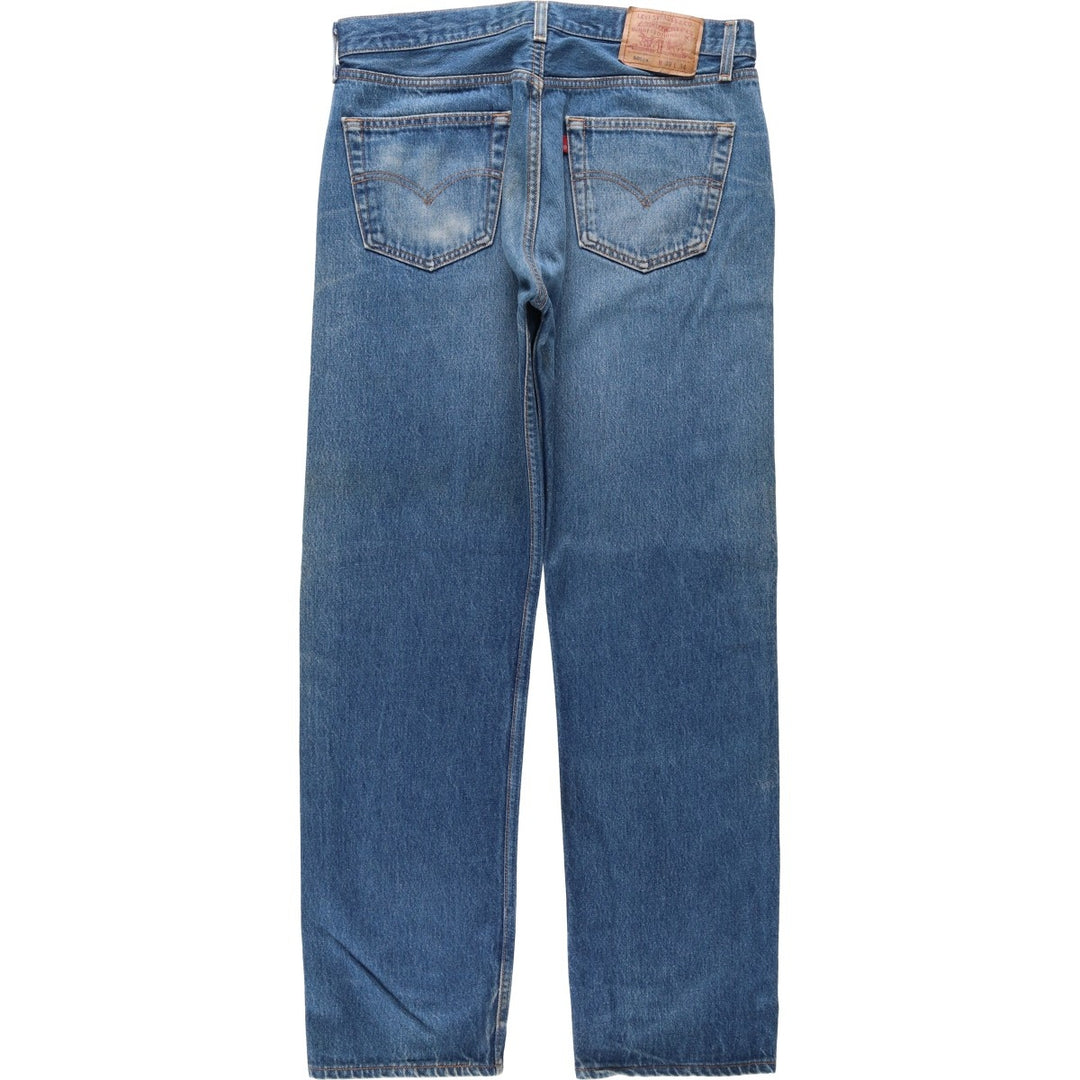 90'S Levi's 501-0000 Straight Denim Pants Made in USA Men's W34 Vintage cotton blue type Vintage Second Hand