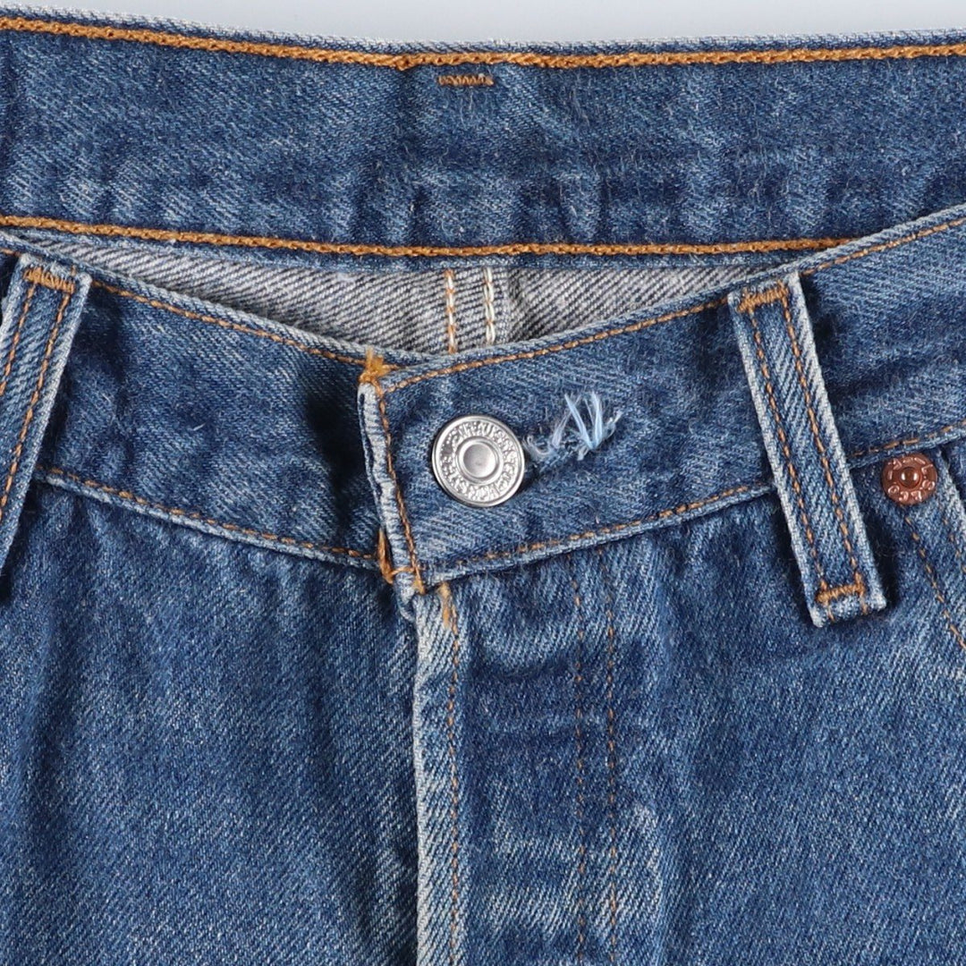 90'S Levi's 501-0000 Straight Denim Pants Made in USA Men's W34 Vintage cotton blue type Vintage Second Hand