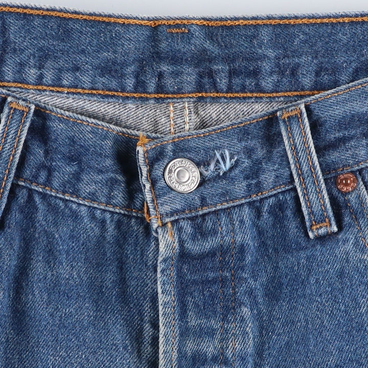 90'S Levi's 501-0000 Straight Denim Pants Made in USA Men's W34 Vintage cotton blue type Vintage Second Hand