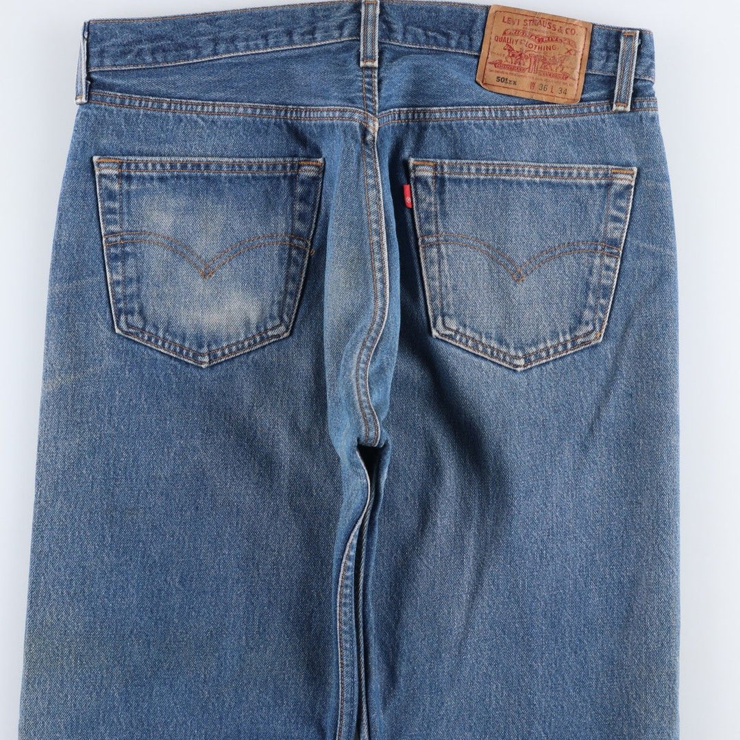 90'S Levi's 501-0000 Straight Denim Pants Made in USA Men's W34 Vintage cotton blue type Vintage Second Hand