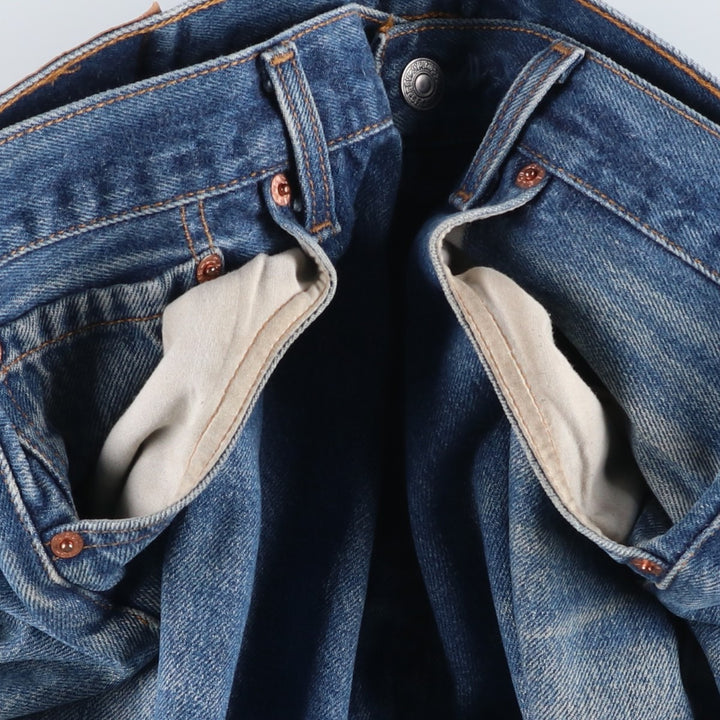 90'S Levi's 501-0000 Straight Denim Pants Made in USA Men's W34 Vintage cotton blue type Vintage Second Hand