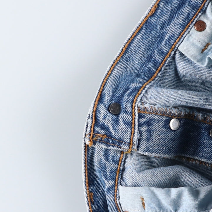90'S Levi's 501-0193 Straight Denim Pants, Made in USA, Men's, Size 35, Vintage cotton blue type Vintage Second Hand