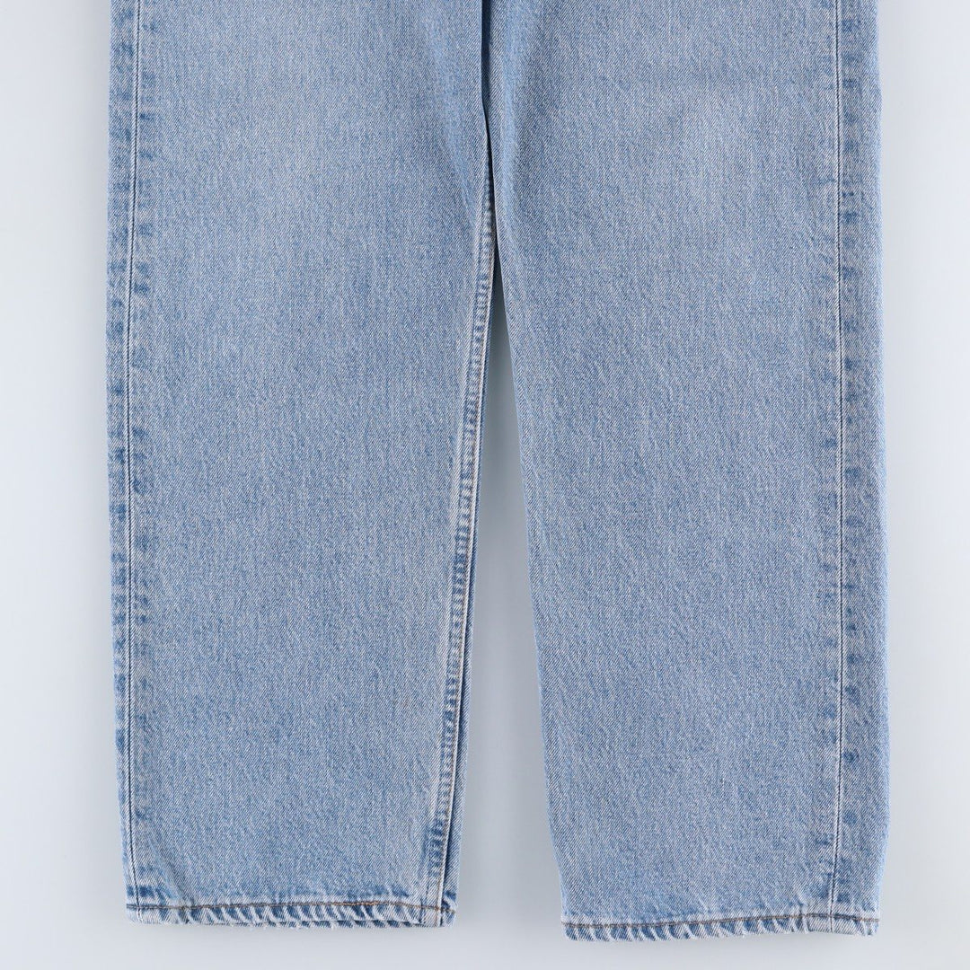 90'S Levi's 501-0193 Straight Denim Pants, Made in USA, Men's, Size 35, Vintage cotton blue type Vintage Second Hand