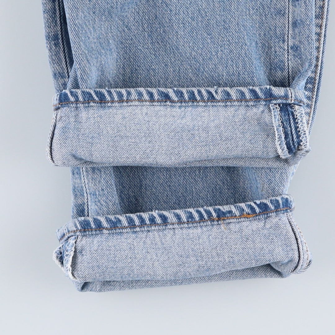 90'S Levi's 501-0193 Straight Denim Pants, Made in USA, Men's, Size 35, Vintage cotton blue type Vintage Second Hand