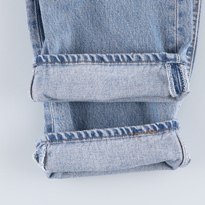 90'S Levi's 501-0193 Straight Denim Pants, Made in USA, Men's, Size 35, Vintage cotton blue type Vintage Second Hand