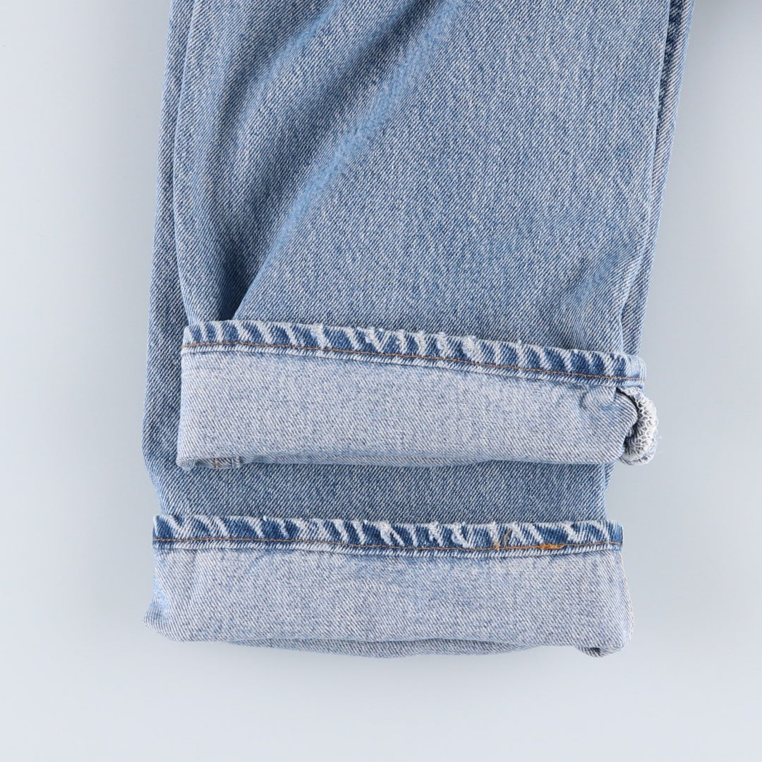 90'S Levi's 501-0193 Straight Denim Pants, Made in USA, Men's, Size 35, Vintage cotton blue type Vintage Second Hand