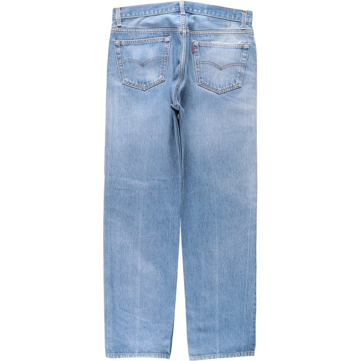 Levi's 501 straight denim pants for men, size W34 unclear blue type Vintage Second Hand