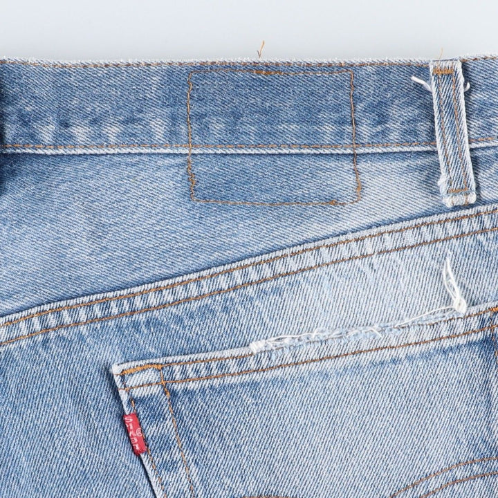 Levi's 501 straight denim pants for men, size W34 unclear blue type Vintage Second Hand