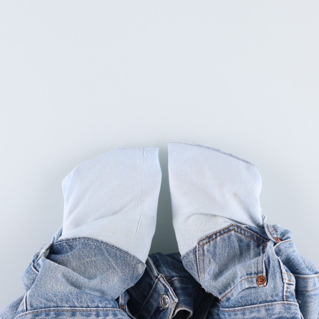 Levi's 501 straight denim pants for men, size W34 unclear blue type Vintage Second Hand