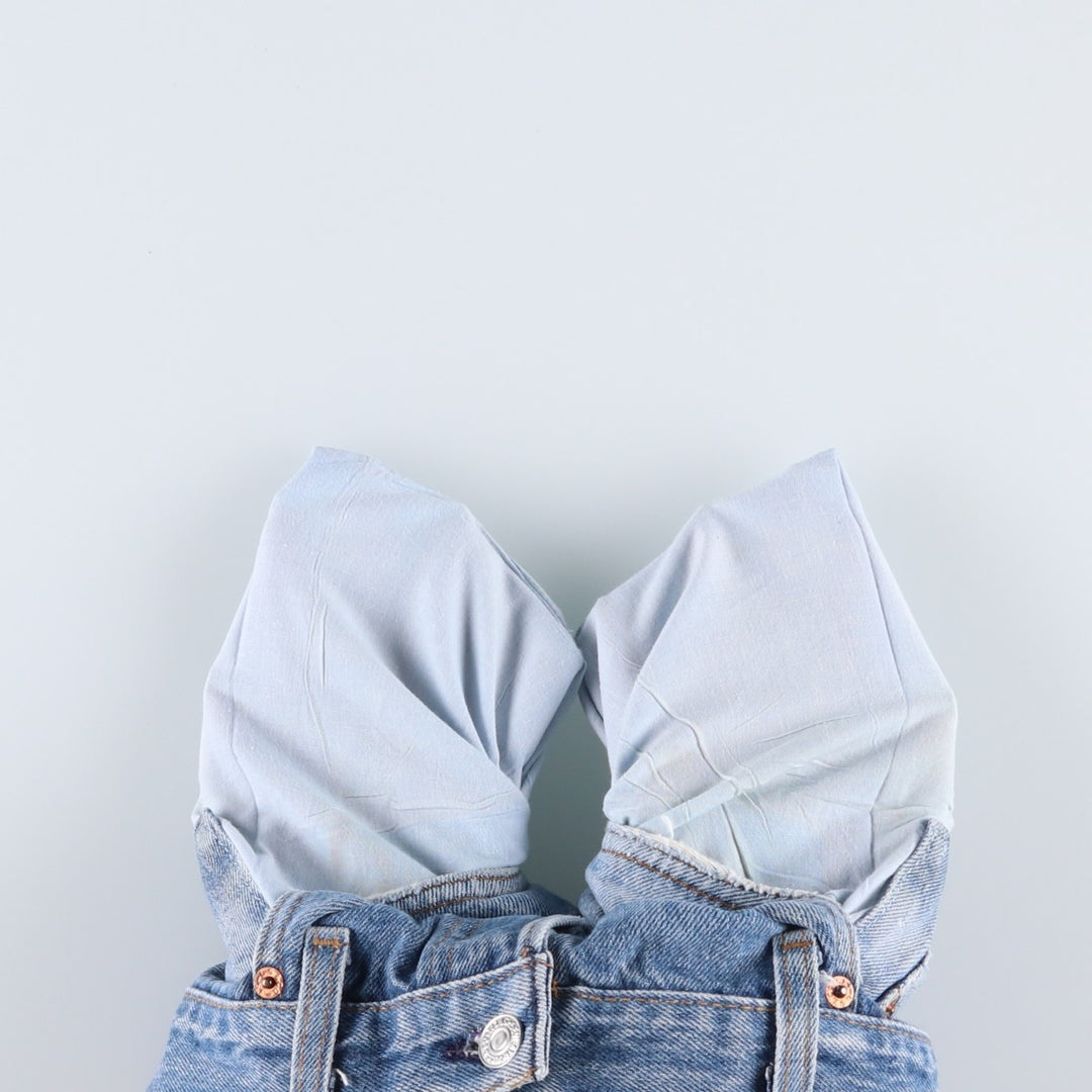 Levi's 501 straight denim pants for men, size W34 unclear blue type Vintage Second Hand