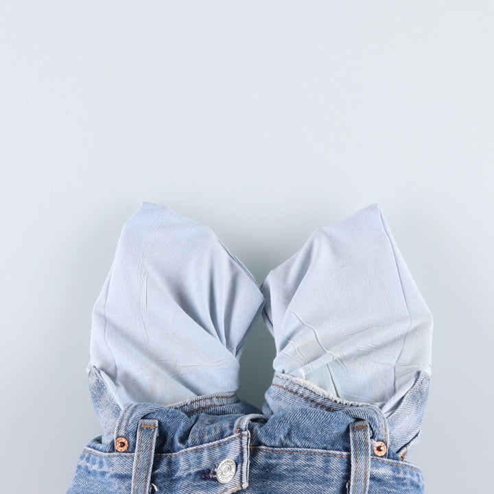 Levi's 501 straight denim pants for men, size W34 unclear blue type Vintage Second Hand