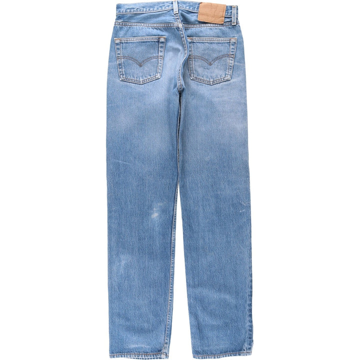 90'S Levi's 501-0000 Straight Denim Pants Made in USA Men's W30 Vintage cotton blue type Vintage Second Hand