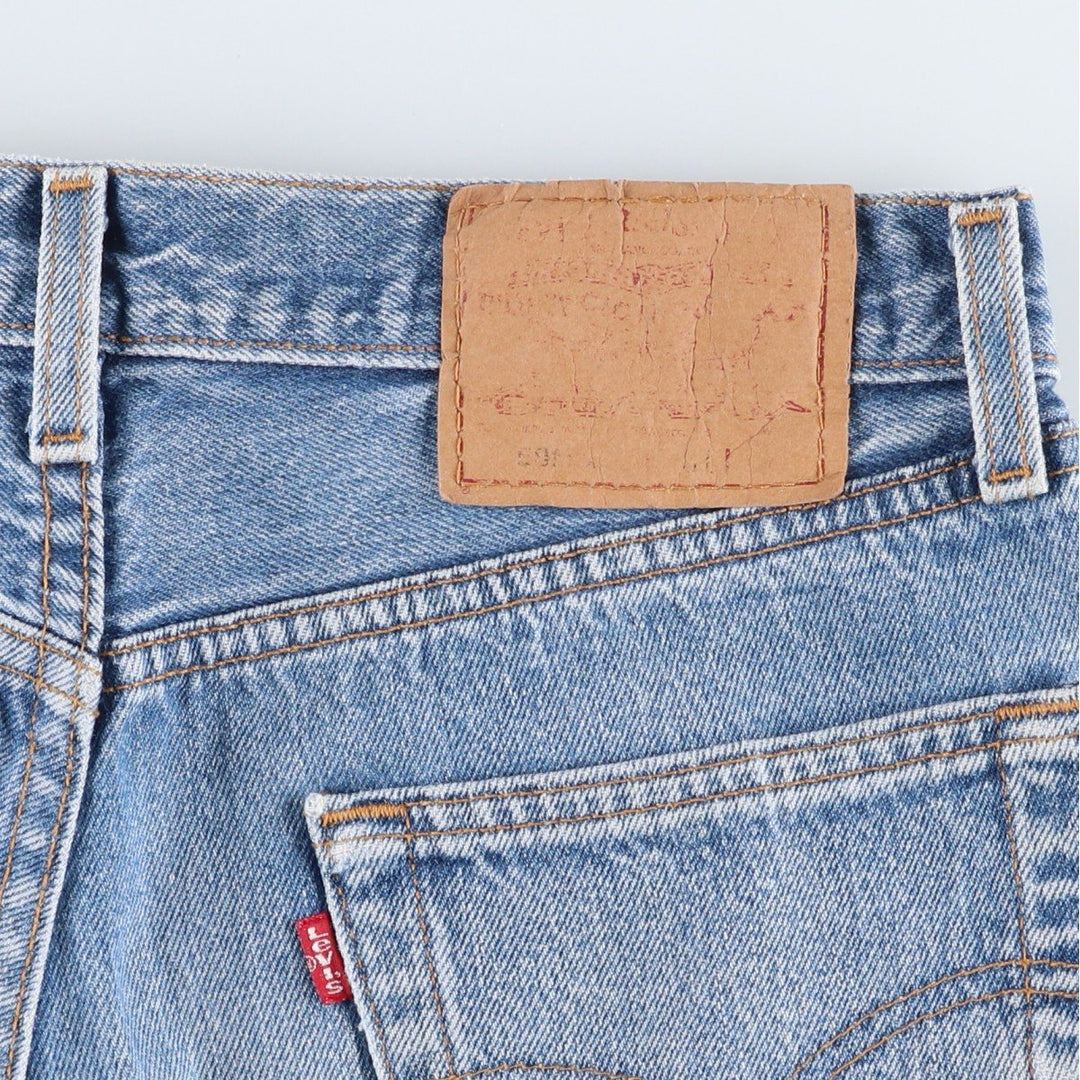 90'S Levi's 501-0000 Straight Denim Pants Made in USA Men's W30 Vintage cotton blue type Vintage Second Hand