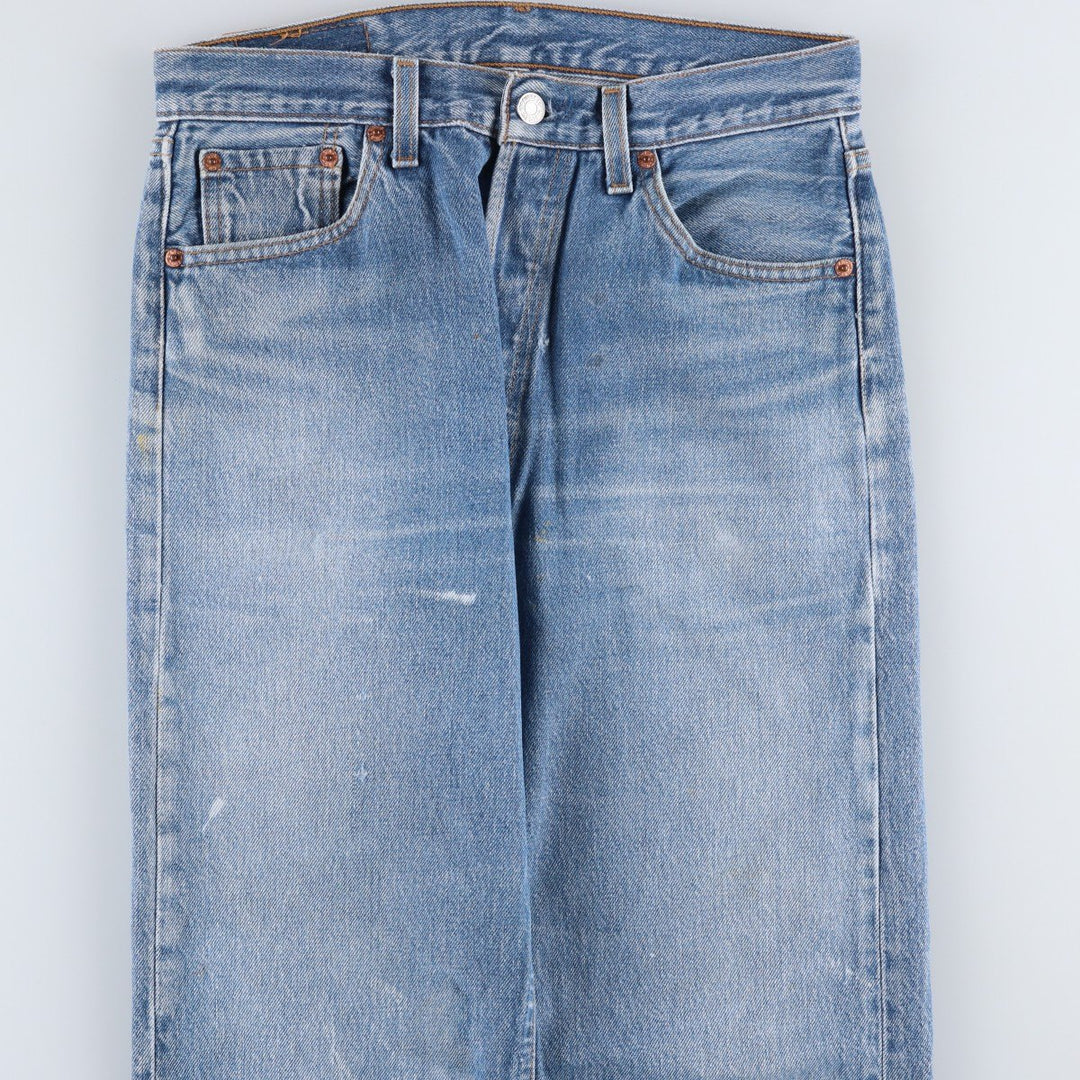 90'S Levi's 501-0000 Straight Denim Pants Made in USA Men's W30 Vintage cotton blue type Vintage Second Hand