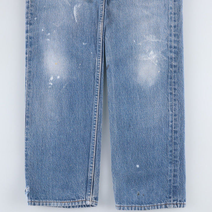 90'S Levi's 501-0000 Straight Denim Pants Made in USA Men's W30 Vintage cotton blue type Vintage Second Hand