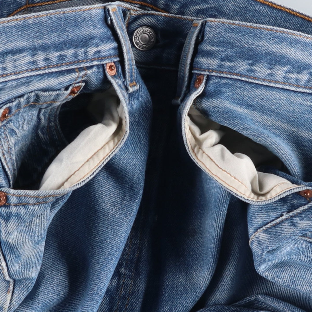 90'S Levi's 501-0000 Straight Denim Pants Made in USA Men's W30 Vintage cotton blue type Vintage Second Hand