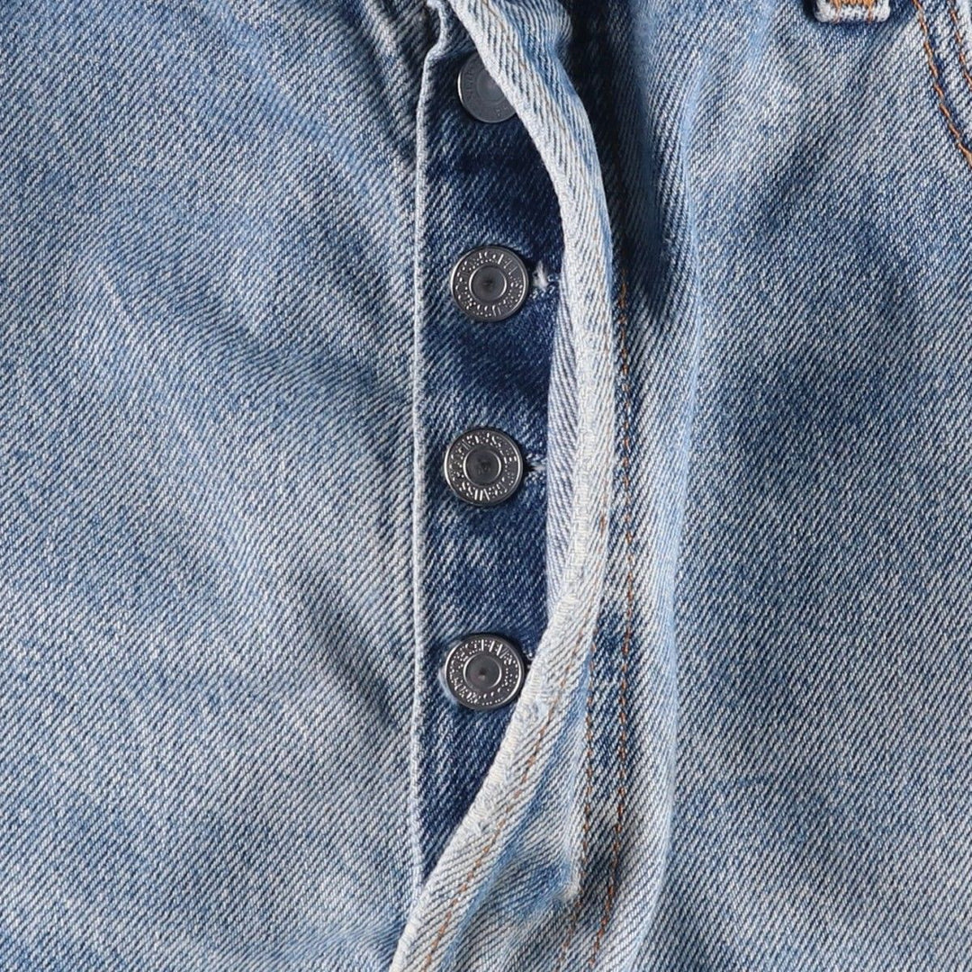 2000'S Levi's 501-0193 Straight Denim Pants, Made in USA, Men's Size W37 (approx.) cotton blue type Vintage Second Hand
