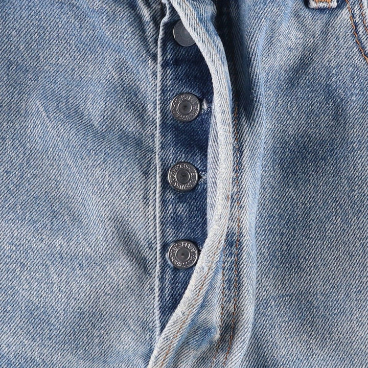 2000'S Levi's 501-0193 Straight Denim Pants, Made in USA, Men's Size W37 (approx.) cotton blue type Vintage Second Hand