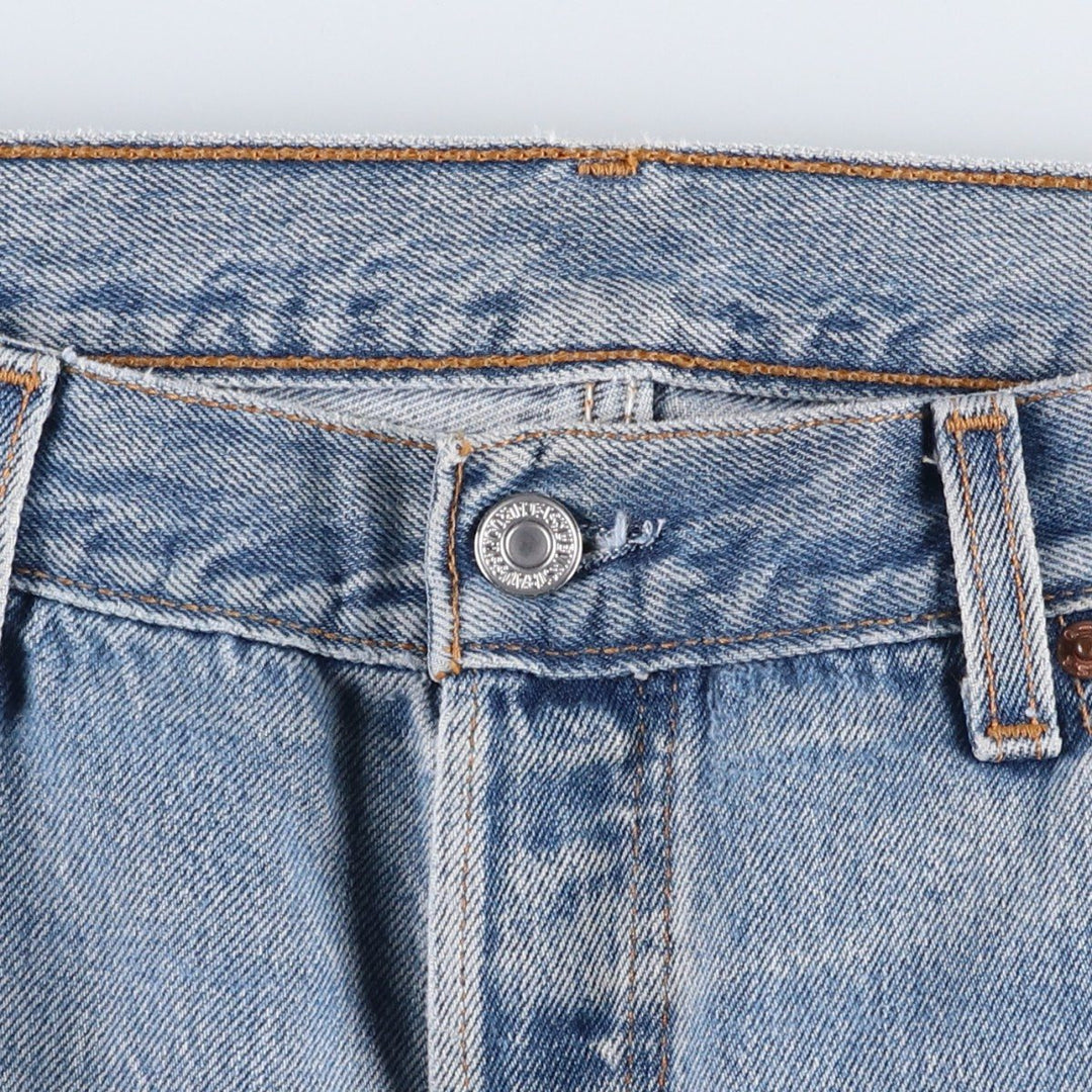 2000'S Levi's 501-0193 Straight Denim Pants, Made in USA, Men's Size W37 (approx.) cotton blue type Vintage Second Hand