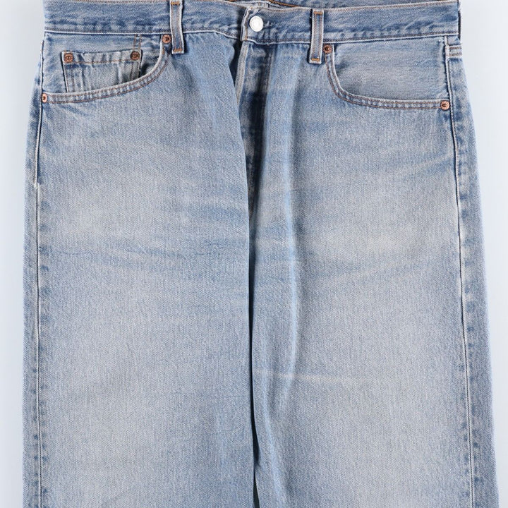 2000'S Levi's 501-0193 Straight Denim Pants, Made in USA, Men's Size W37 (approx.) cotton blue type Vintage Second Hand
