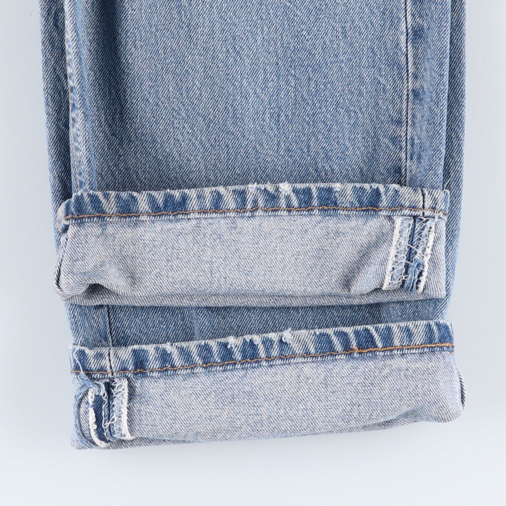 2000'S Levi's 501-0193 Straight Denim Pants, Made in USA, Men's Size W37 (approx.) cotton blue type Vintage Second Hand