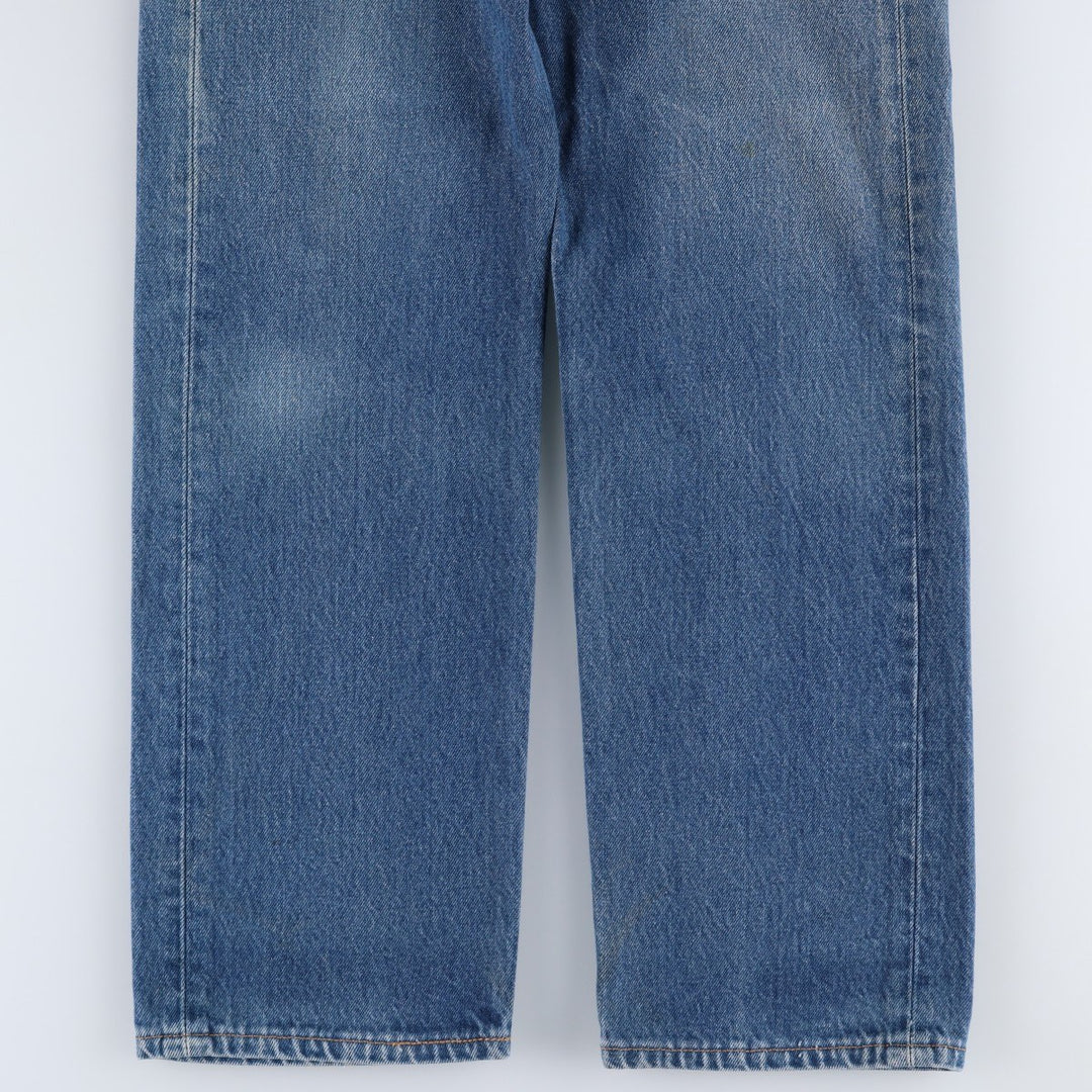 2000'S Levi's 501-0115 Straight Denim Pants, Made in USA, Men's Size W31 (approx.) cotton blue type Vintage Second Hand