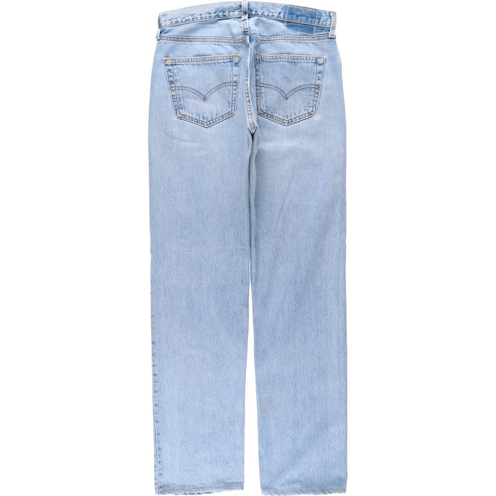 90'S Levi's 501-0193 Straight Denim Pants Made in USA Men's W32 Vintage cotton blue type Vintage Second Hand