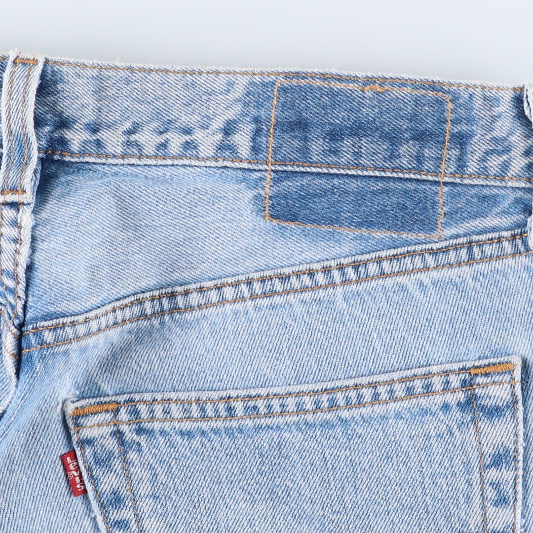 90'S Levi's 501-0193 Straight Denim Pants Made in USA Men's W32 Vintage cotton blue type Vintage Second Hand